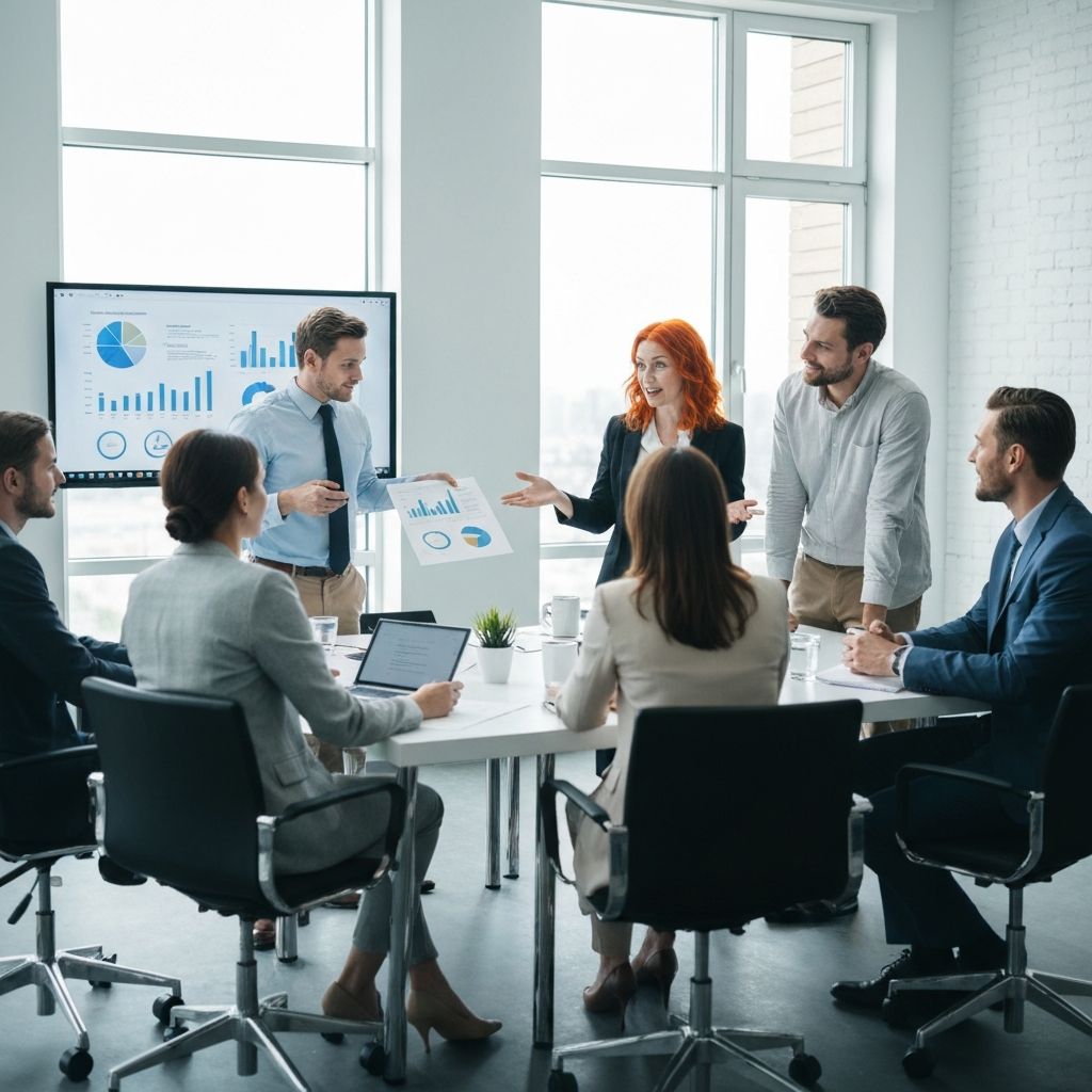 L'équipe SecureLife en réunion